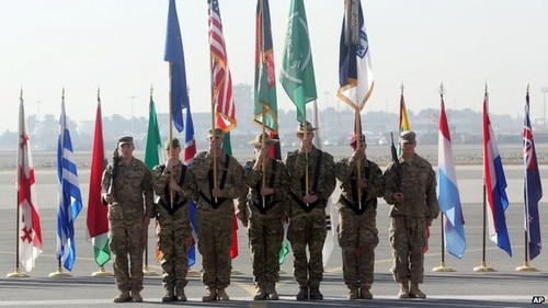 NATO officially ends Afghanistan mission - ảnh 1